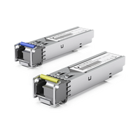 1G BiDi single-mode module, twee stuks schuin