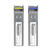 1G BiDi single-mode module, bovenkant met label