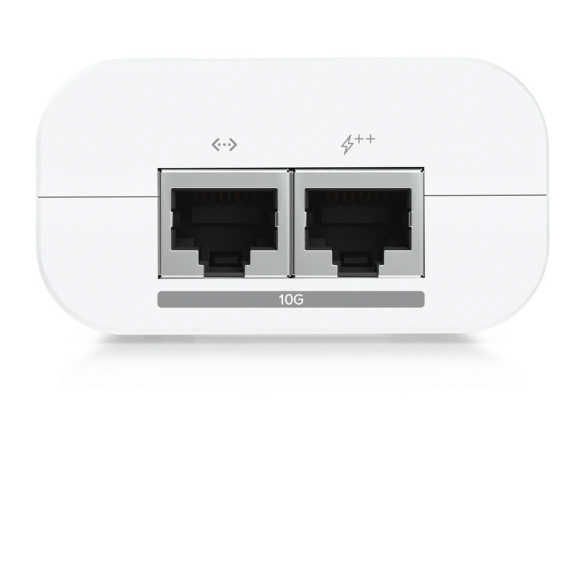 UniFi 10G PoE++ adapter RJ45-poorten voorkant