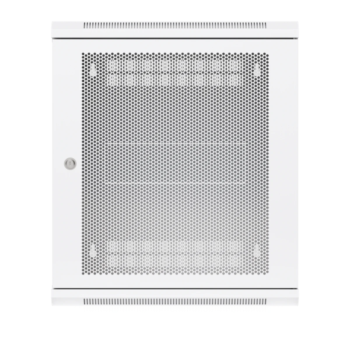 12U Rack Cabinet 450 mm Perforated Door - voorzijde