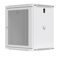 12U Rack Cabinet 450 mm Perforated Door - zijaanzicht