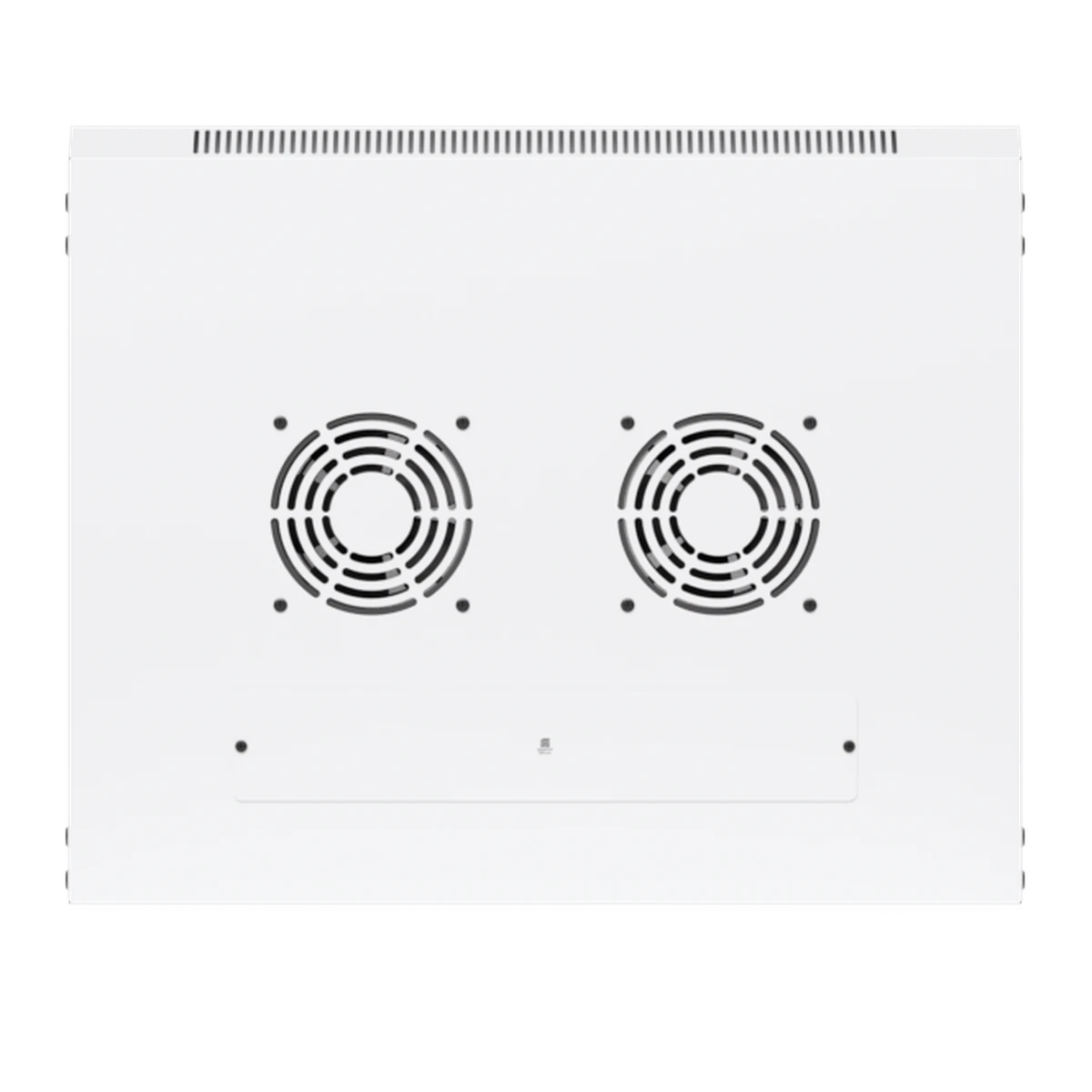 12U Rack Cabinet 450 mm Perforated Door - achterzijde
