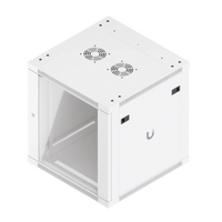 12U Rack Cabinet 600 mm Glass Door - schuin van boven