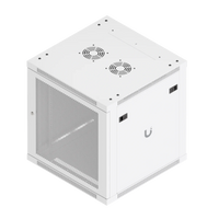12U Rack Cabinet 600 mm Perforated Door - schuin van boven