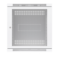 12U Rack Cabinet 600 mm Perforated Door - voorzijde