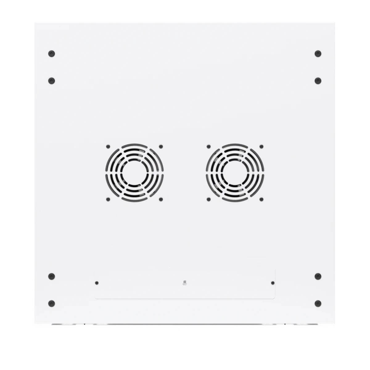 12U Rack Cabinet 600 mm Perforated Door - achterzijde