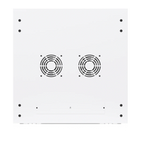 12U Rack Cabinet 600 mm Perforated Door - achterzijde