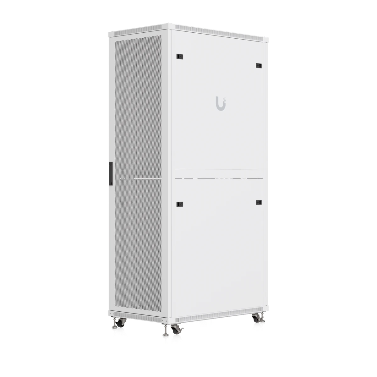 42U Rack Cabinet 1,000 mm Perforated Door - zijaanzicht