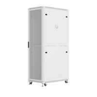42U Rack Cabinet 1,000 mm Perforated Door - zijaanzicht