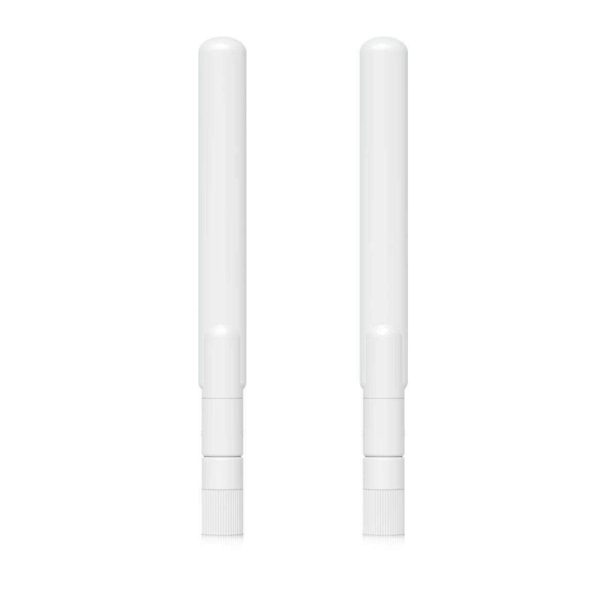 Twee omni-antennes voorzijde