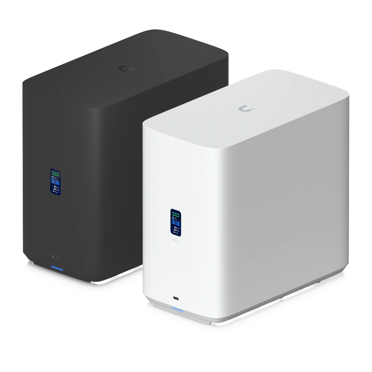 UniFi UNAS 4 in zwart en wit