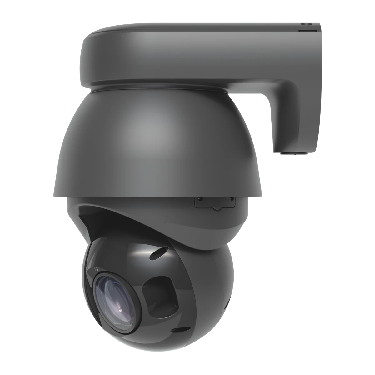 AI PTZ Precision zwart met wandbeugel
