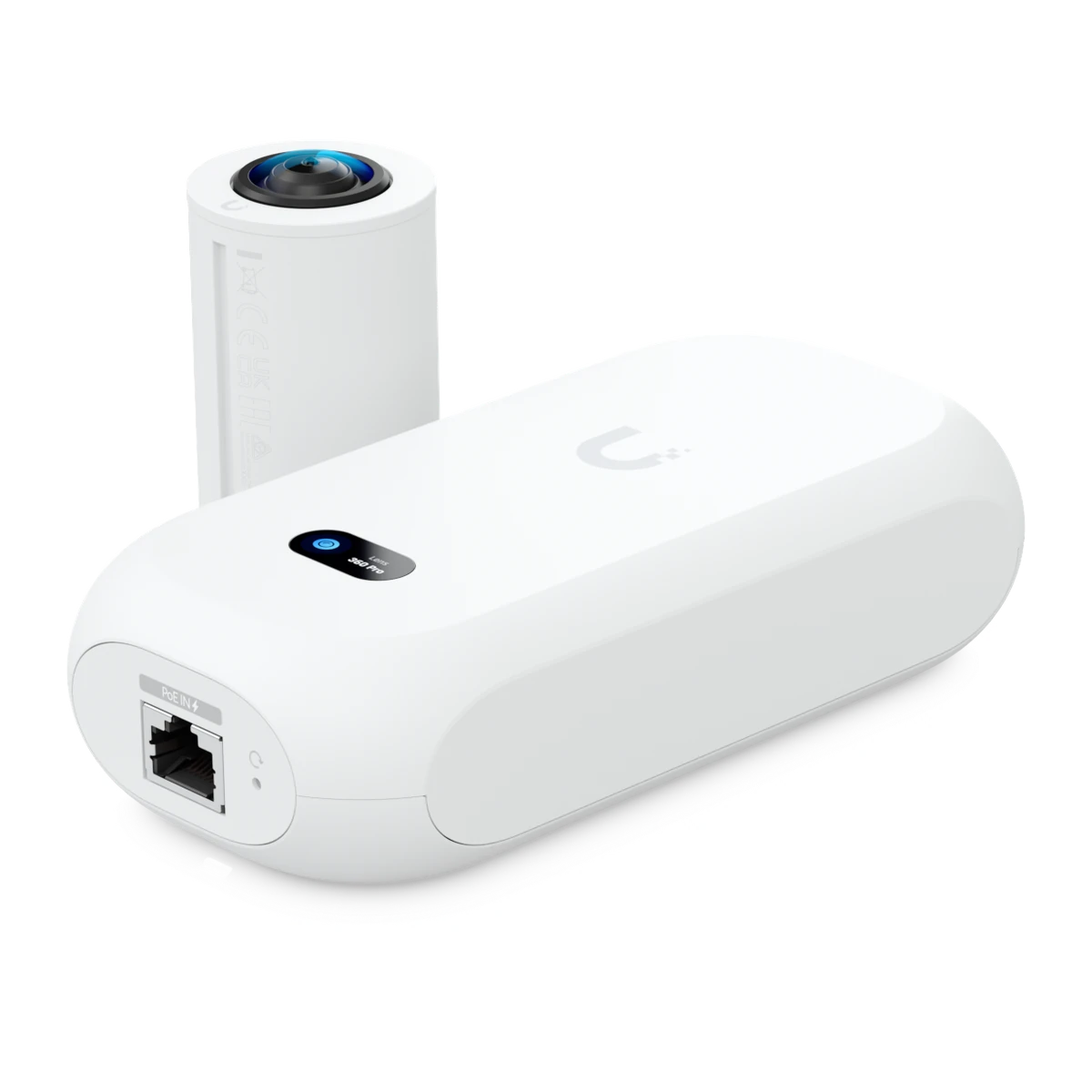 Hub met lens