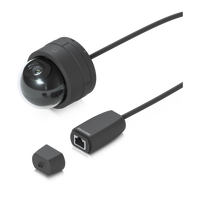 Zwart met kabel