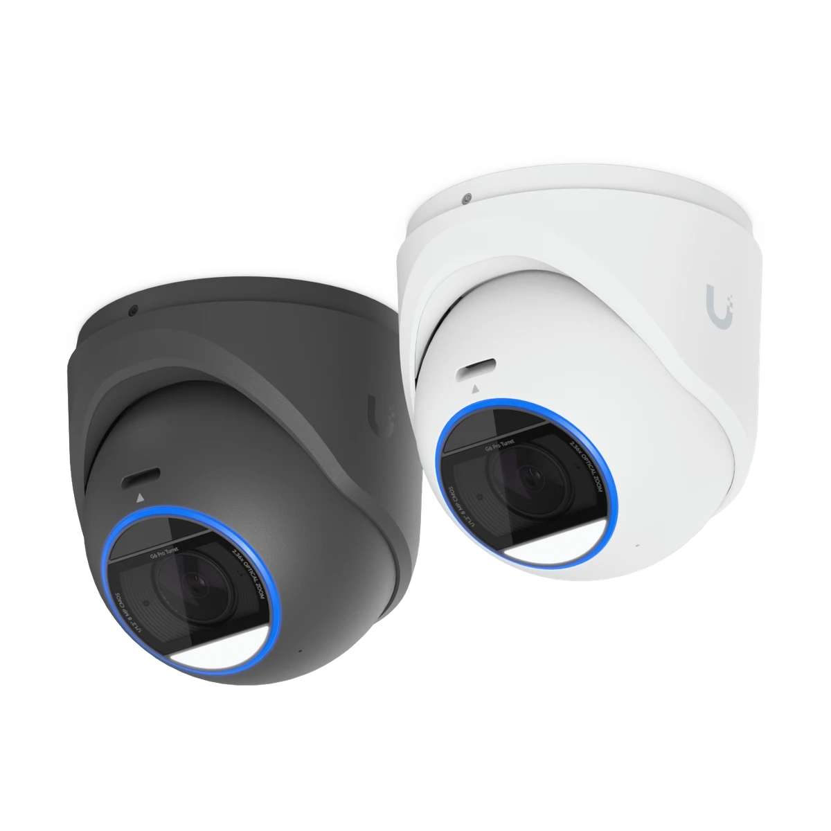UniFi G6 Pro Turret in zwart en wit