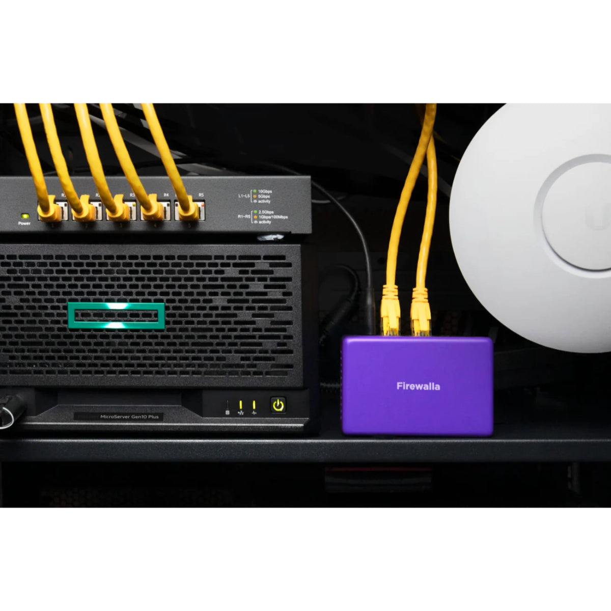 Purple Gigabit Firewall & Router met WiFi